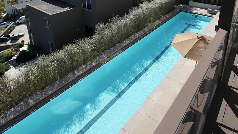 Lounging In a Small Pool