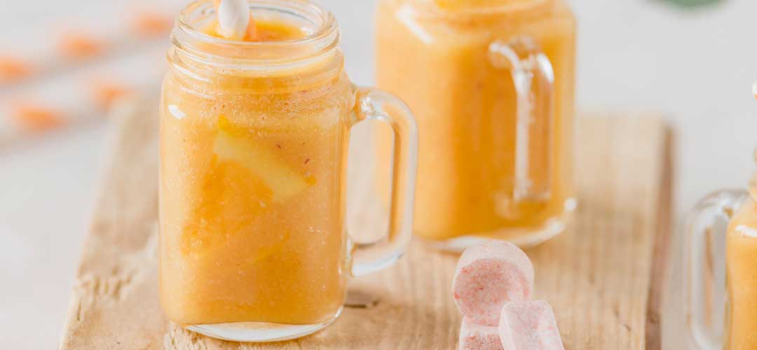 Pineapple Peach Agua Fresca | Fruity Summer Drinks