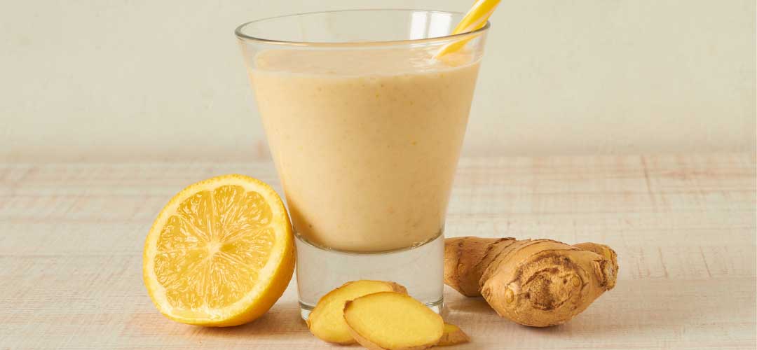 Tropical Ginger Smoothie | Fruity Summer Drinks