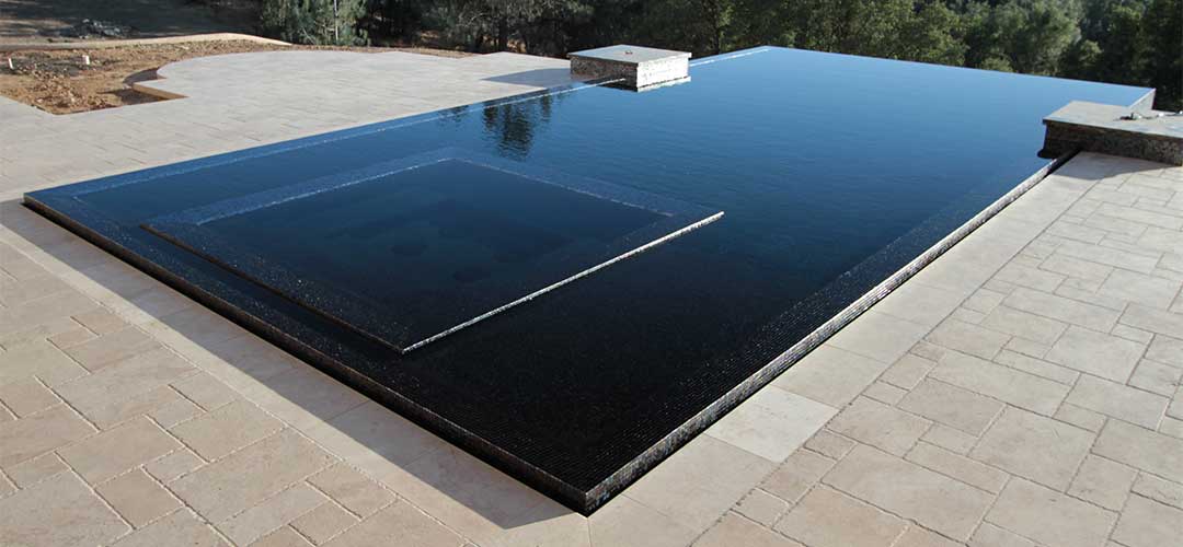 Infinity Rectangular Pool, Outdoor Living